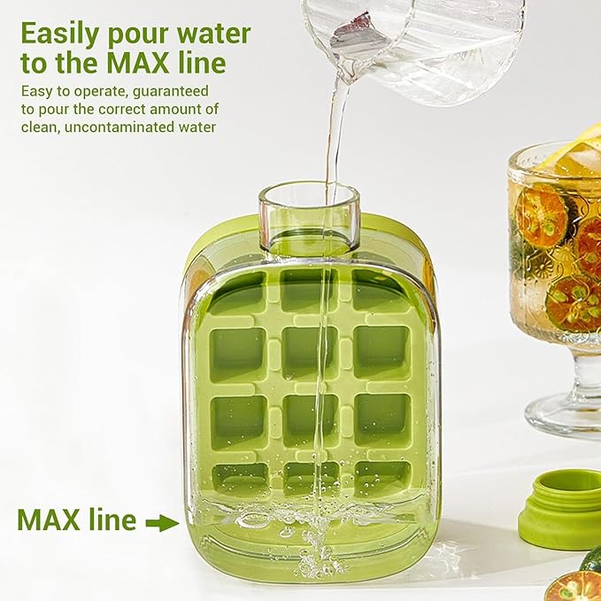 2 in 1 Ice Cube Maker Bottle