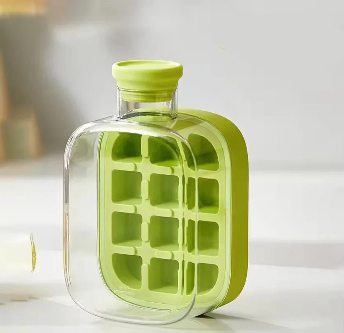 2 in 1 Ice Cube Maker Bottle