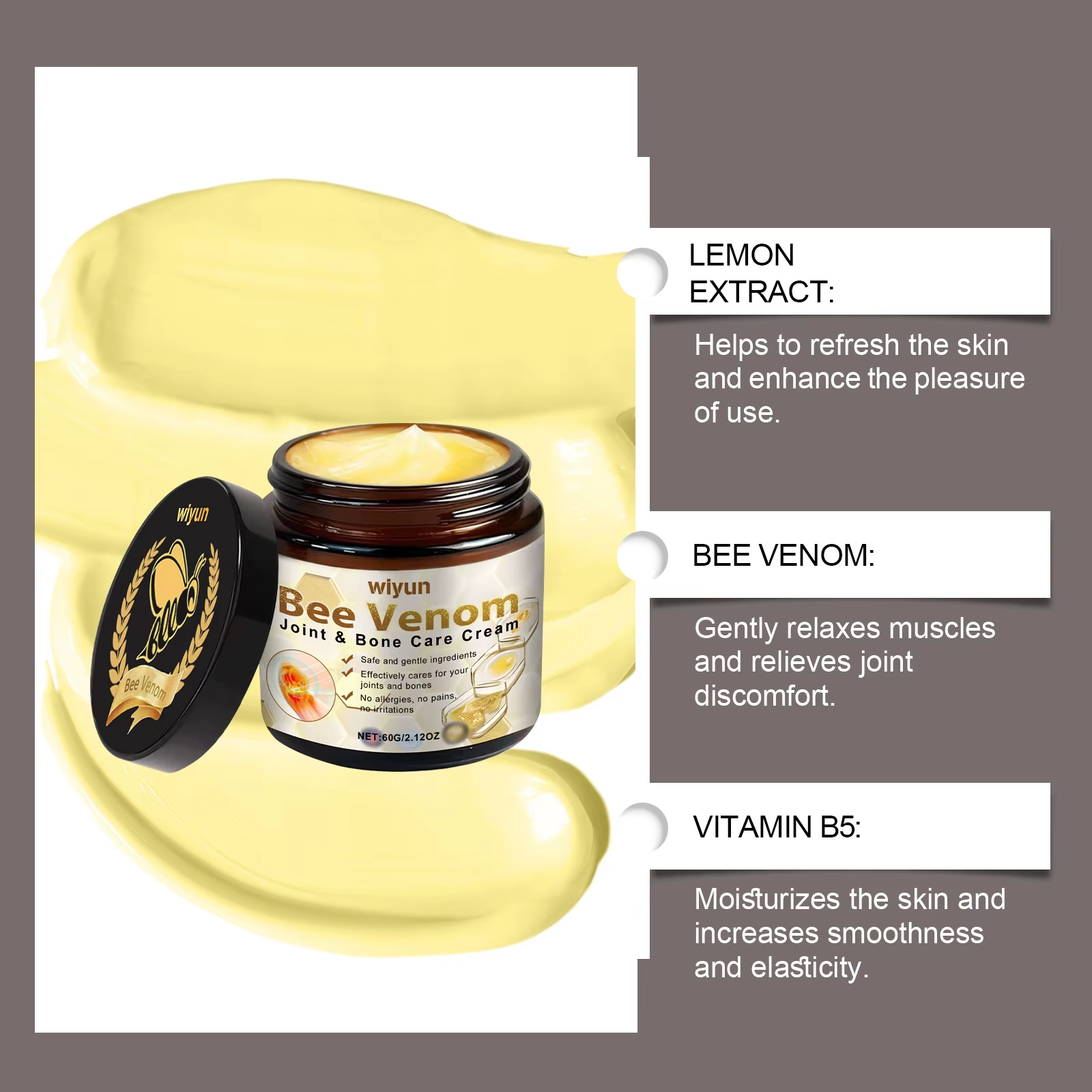 Bee Venom Pain Relief Cream